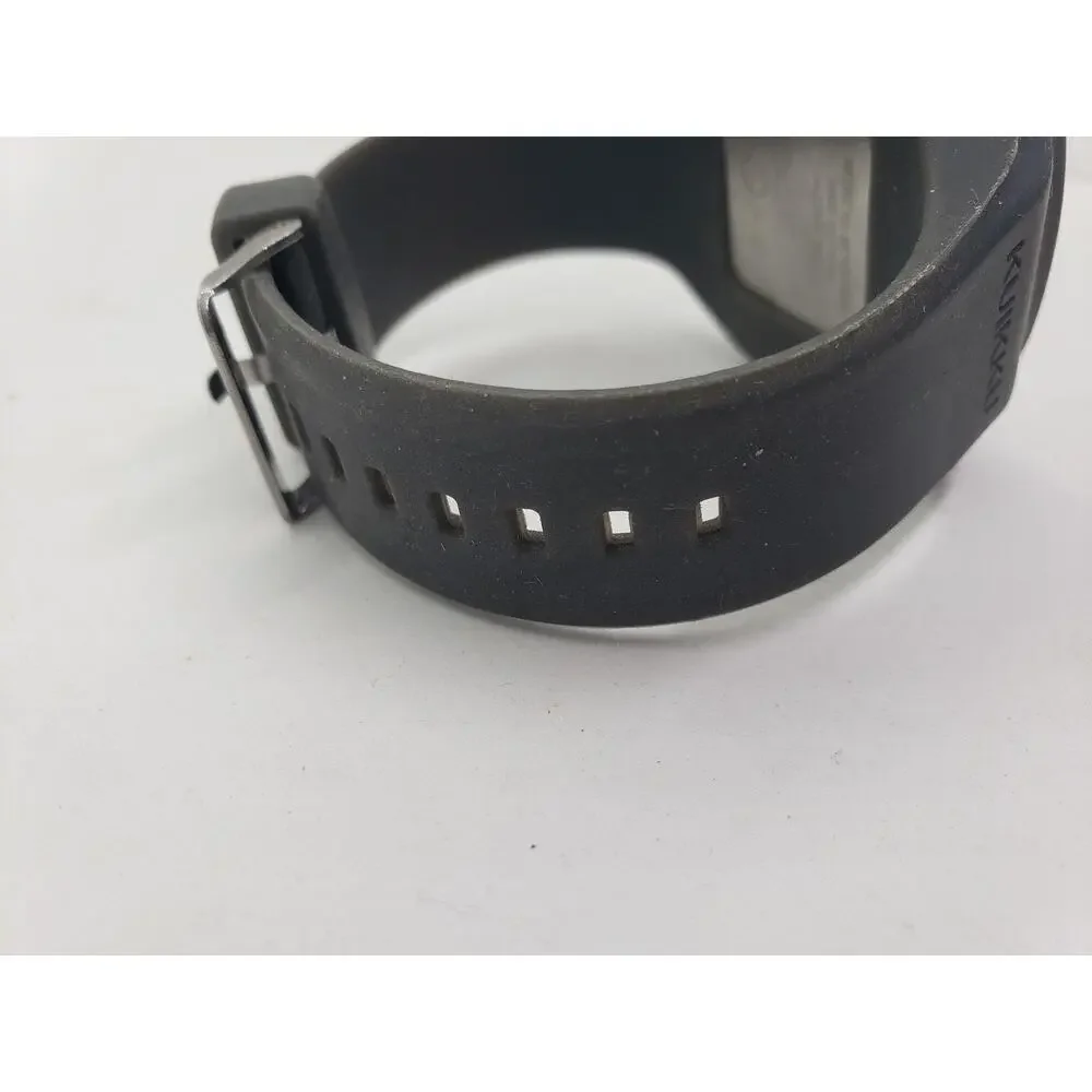 Kuikku Tokyo Watch Black Silicone Band Square Dial Japan Movement Quartz Works